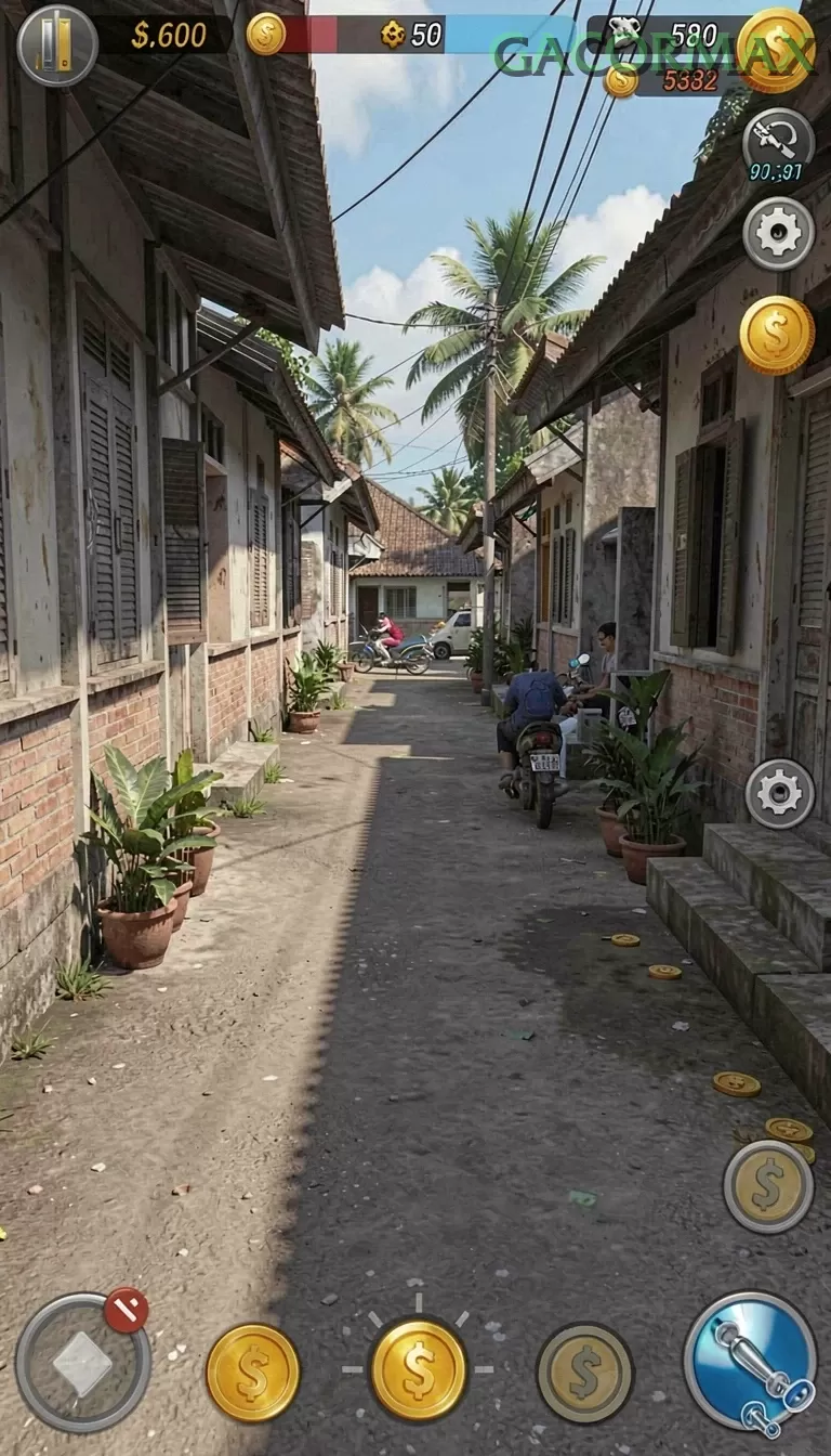 Cuplikan layar SLOT138 — menu navigasi